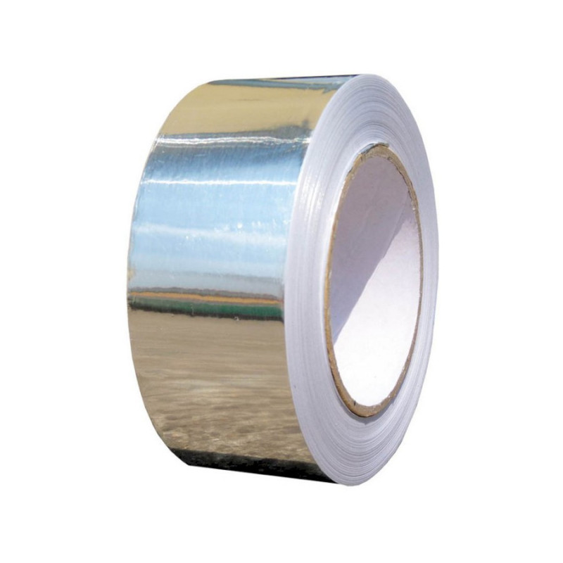 Aluminiowa taśma klejąca 50 mm x 50 m Aluminiowa taśma klejąca 50 mm x 50 m