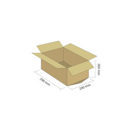 Karton klapowy T-BOX 3W 390x290x260 mm