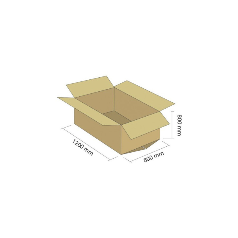 Karton klapowy 5W 1200x800x800 mm (pak. 10 szt) Karton klapowy 5W 1200x800x800 mm (pak. 10 szt)