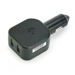 Ładowarka smochodowa do gniazda zapalnieczki 1 x USB 2,1A / 2 x 1A czarna