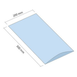 Woreczek LDPE 200x300 mm grubość 30 mikrometrów 500 sztuk