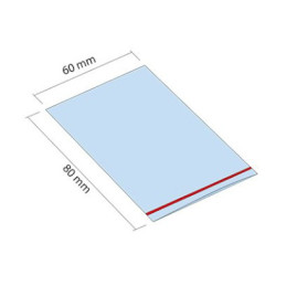Woreczek strunowy ZIP 60x80 mm 100 sztuk
