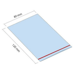 Woreczek strunowy ZIP 80x120 mm 100 sztuk