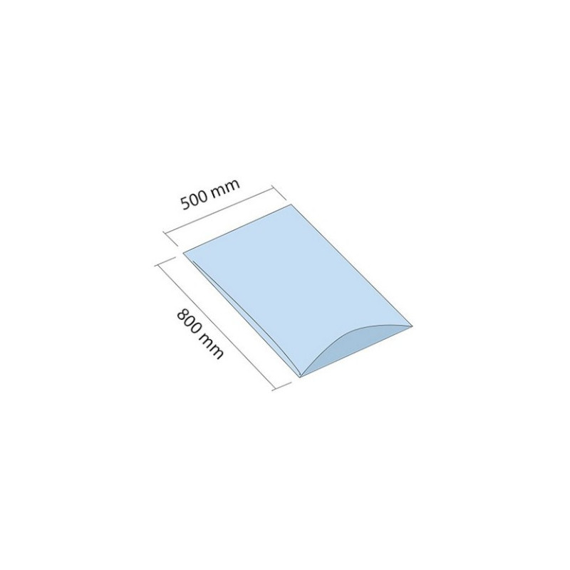 Worek LDPE 500x800 mm grubość 30 mikrometrów 250 sztuk