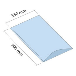 Worek LDPE 550x900 mm grubość 200 mikrometrów 50 sztuk