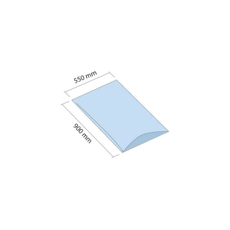 Worek LDPE 550x900 mm grubość 200 mikrometrów 50 sztuk
