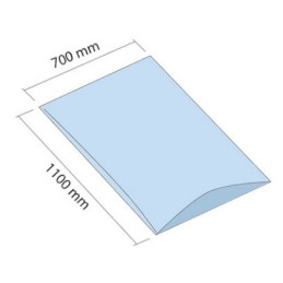 Worek LDPE 700x1100 mm grubość 60 mikrometrów rolka 200 sztuk