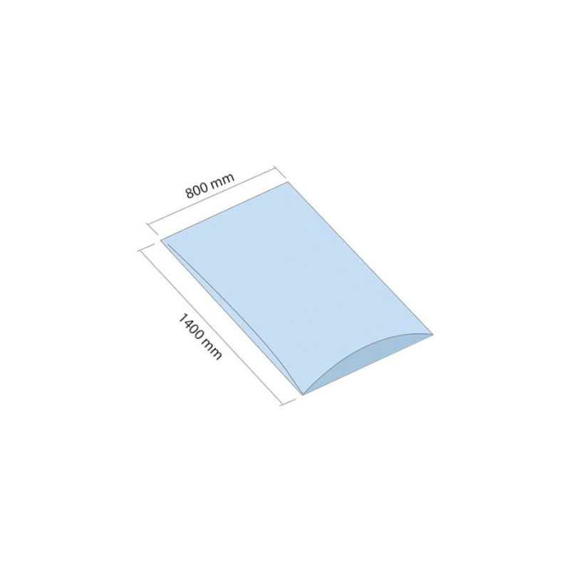 Worek LDPE 800x1400 mm grubość 100 mikrometrów 100 sztuk