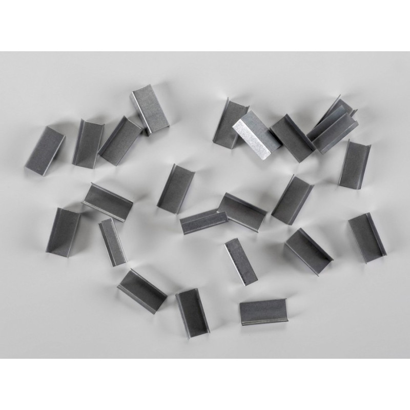Spinki metalowe do taśmy PP i PET szerokość 10 mm 3500 sztuk Spinki metalowe do taśmy PP i PET szerokość 10 mm 3500 sztuk