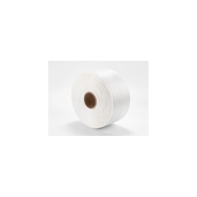 Tkana taśma spinająca PES 16 mm o nawoju 850 m Tkana taśma spinająca PES 16 mm o nawoju 850 m