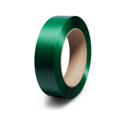 Zielona taśma spinająca PET 15 x 0,6 mm o nawoju 2500 m