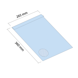 Koperta bąbelkowa H18 265x360 mm 100 sztuk