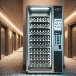 Automat vendingowy z kluczami - Kluczomat