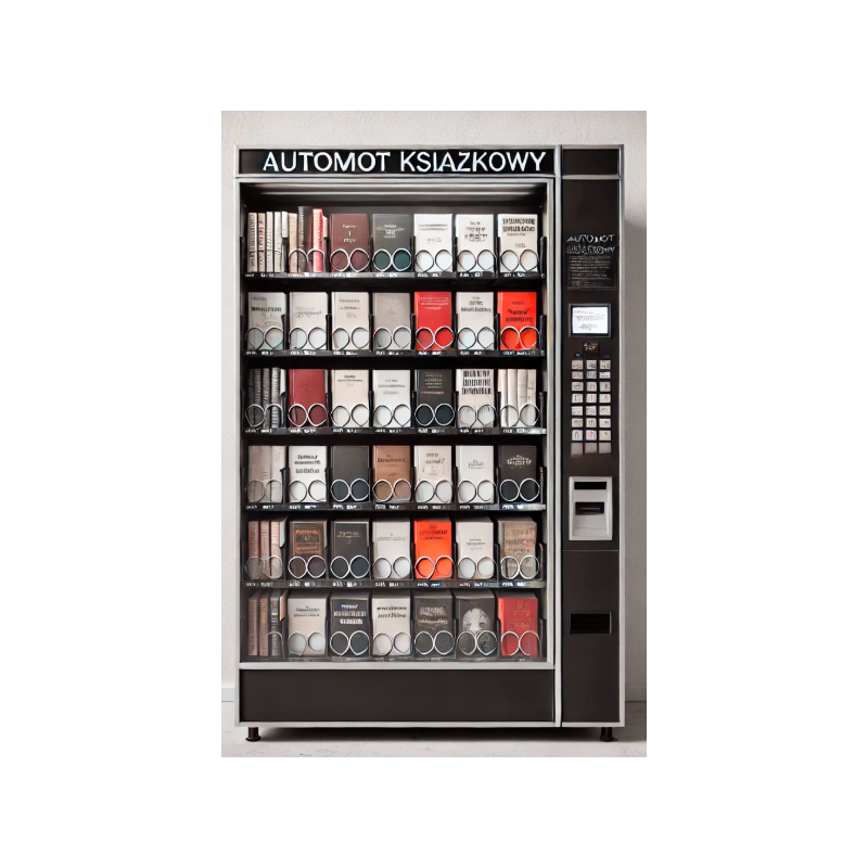 Automat vendingowy z książkami Automat vendingowy z książkami