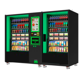 Podwójny automat vendingowy z chłodzeniem