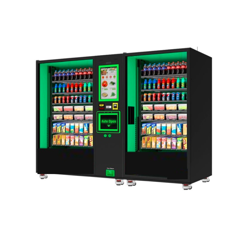 Podwójny automat vendingowy z chłodzeniem Podwójny automat vendingowy z chłodzeniem