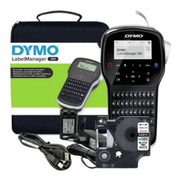 Drukarka etykiet DYMO LabelManager 280 180dpi szer.do 12mm z taśmą i walizką