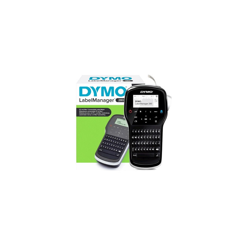 Drukarka etykiet DYMO LabelManager 280 180dpi szer. do 12mm USB, PC Drukarka etykiet DYMO LabelManager 280 180dpi szer. do 12mm USB, PC