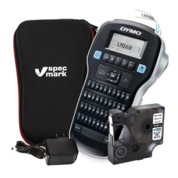 Drukarka etykiet DYMO LabelManager 160 180dpi do 12 mm + zasilacz i etui specmark
