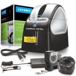 Drukarka etykiet DYMO LabelWriter 450 Duo 300dpi do 62mm USB / PC