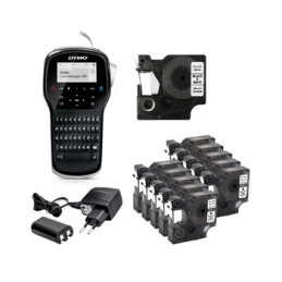 Drukarka etykiet DYMO LabelManager 280 180dpi do 12mm USB / PC + 11 szt. taśm D1 45013