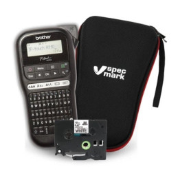 Drukarka etykiet Brother P-touch H110 180dpi do 12mm  + walizka