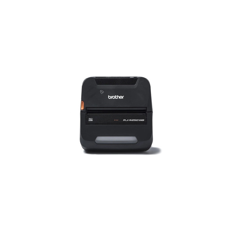 Mobilna drukarka etykiet Brother RJ4250WB 203dpi do 114mm  USB / PC / Tel / BT / Wi-FI / MFi / AirPrint