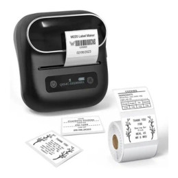 Drukarka etykiet AIMO Phomemo M220 czarna 203dpi do 80mm USB / Bluetooth