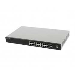 CISCO SLM2024T-EU (SG 200-26) 24-Port 10/100/1000 Gigabit Smart