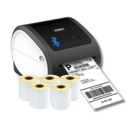Drukarka etykiet AIMO 6XL Pro 300dpi do 115mm USB / PC / Tel  / BT / LAN / + 5 szt. rolek etykiet