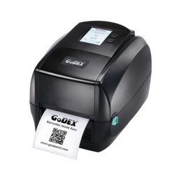 Drukarka etykiet GoDEX RT833i termiczna i termotransferowa 300dpi do 105,7 mm USB / PC / Mac / Ethernet / RS232 / USB Host
