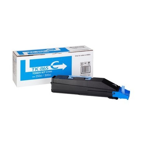 TONER KYOCERA 250CI/300CI TK-865 CYAN