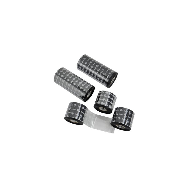 Taśma termotr. 83mm/300mb woskowa, kolor czarny, nawój zewnętrzny, tuleja 1''